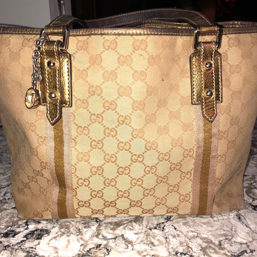 Gucci Jolicoeur medium shopper with charms,